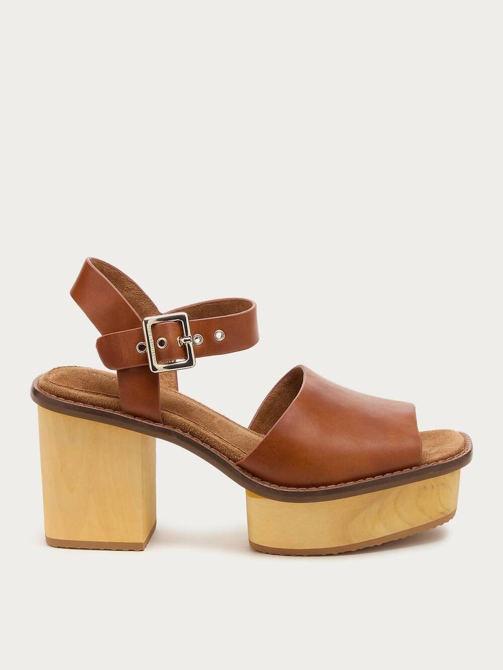 NEW KELSI DAGGER women's groove sandal in auburn